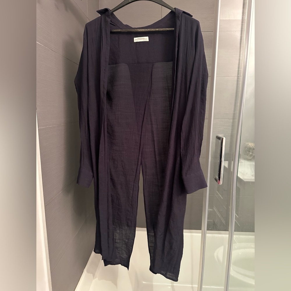 Button down tunic